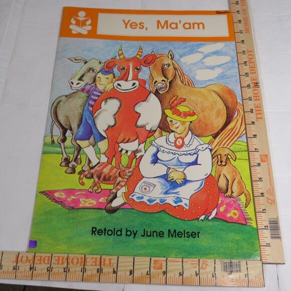 Yes, Ma’am BIG BOOK (almost 2 feet tall) Classroom Size - Picture 2 of 11